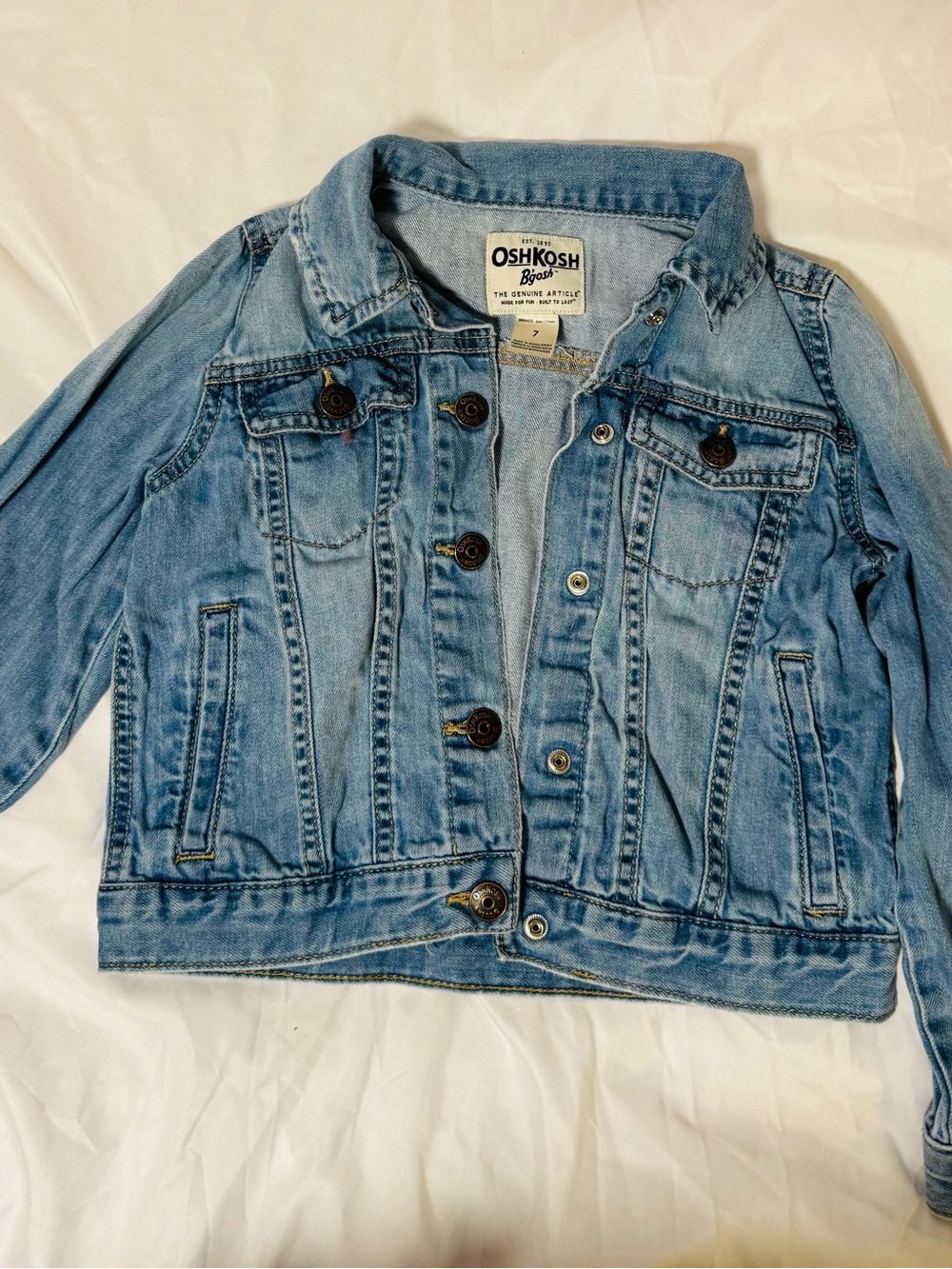 OshKosh B'gosh Light Blue Denim Jacket